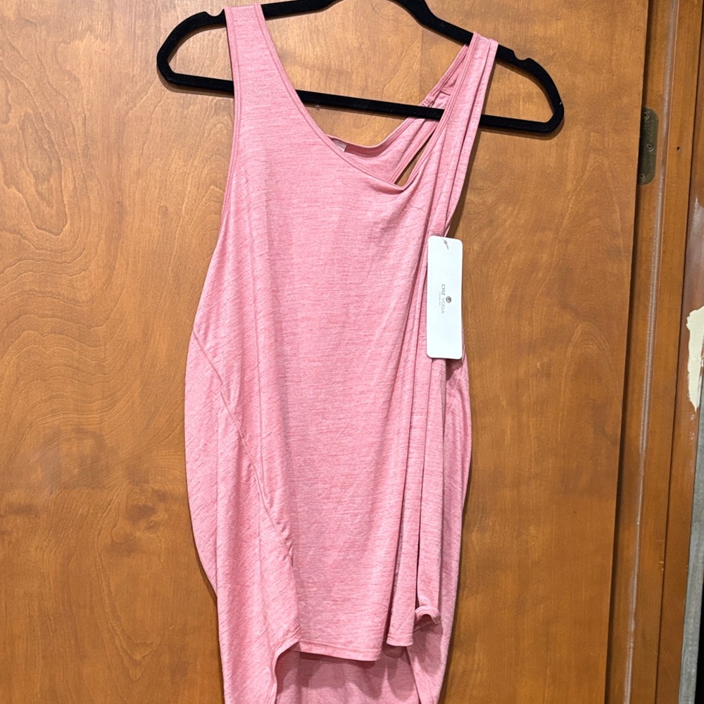 CRZ YOGA Pink Tank Top